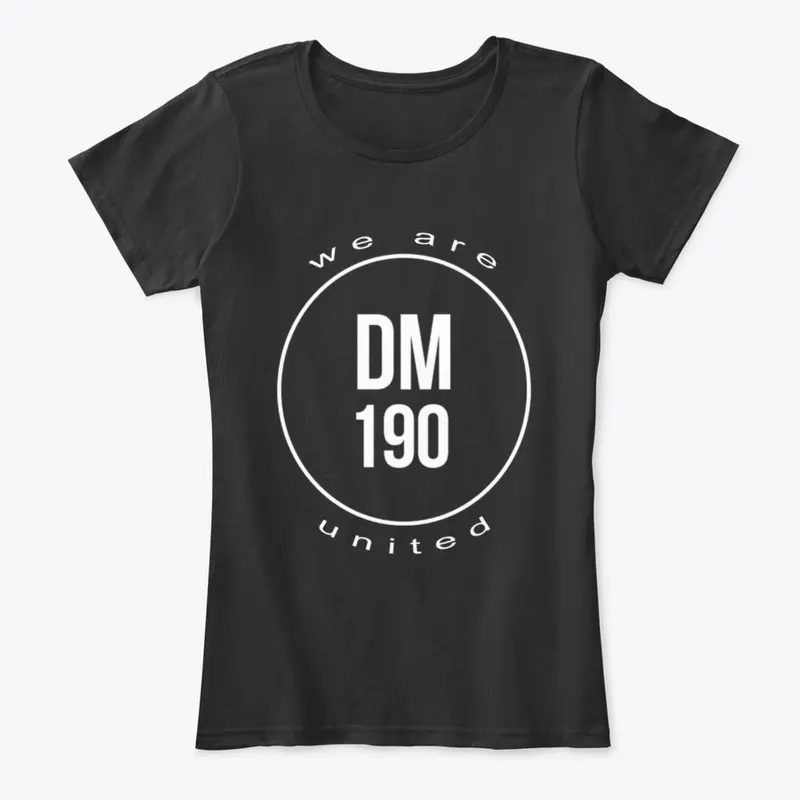 DM 190 WE ARE UNITED WOMEN'S TEE