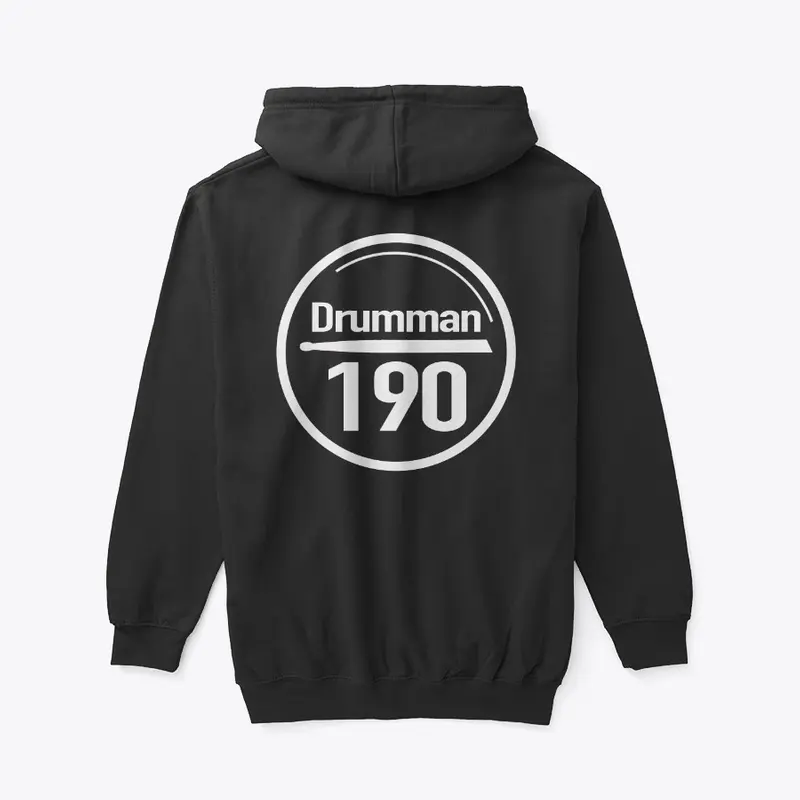 DM190 Stick Logo Zip Hoodie 