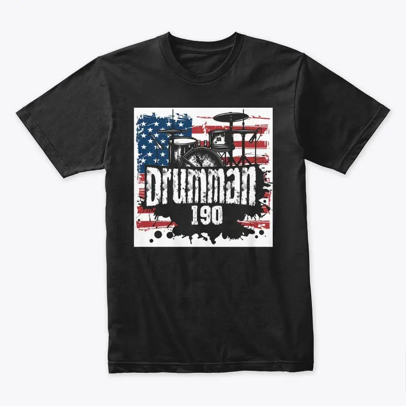 DM190 USA1 Premium Tee