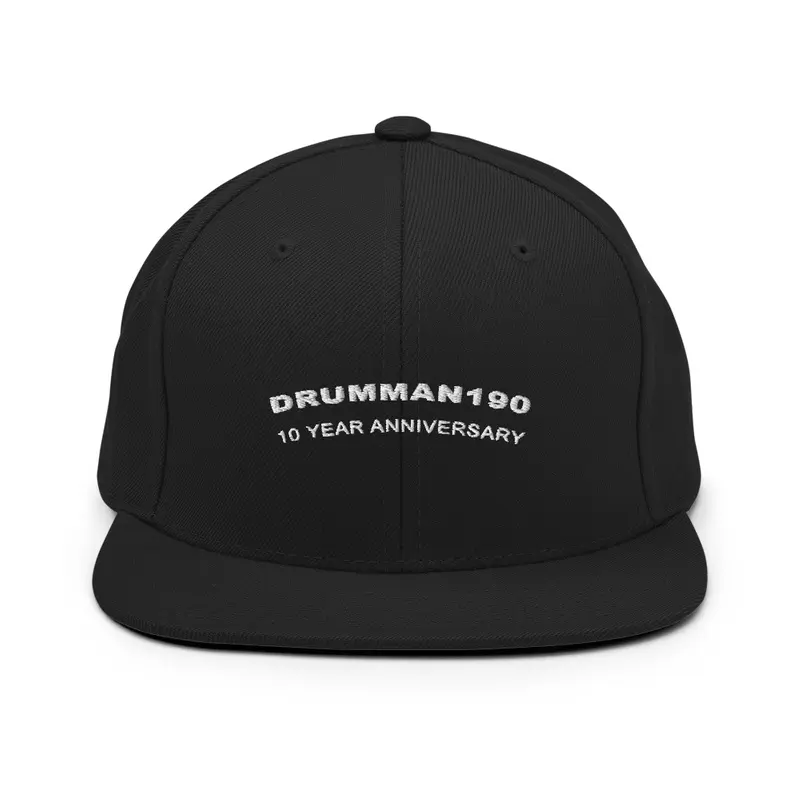 DM 190 - 10TH ANNIVERSARY SNAPBACK CAP