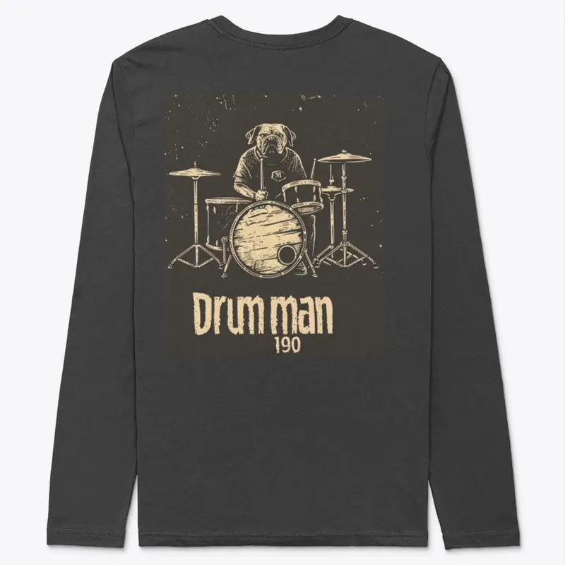 DM 190 - Drum Dawg 3 Premium Long Sleeve
