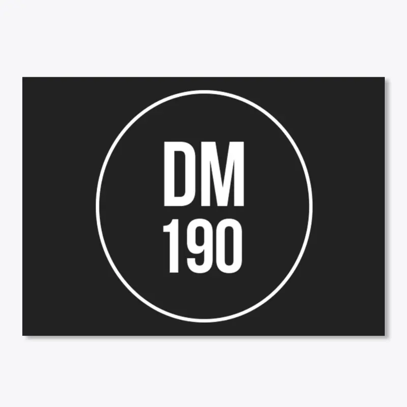 DM 190 THE ORIGINAL STICKER