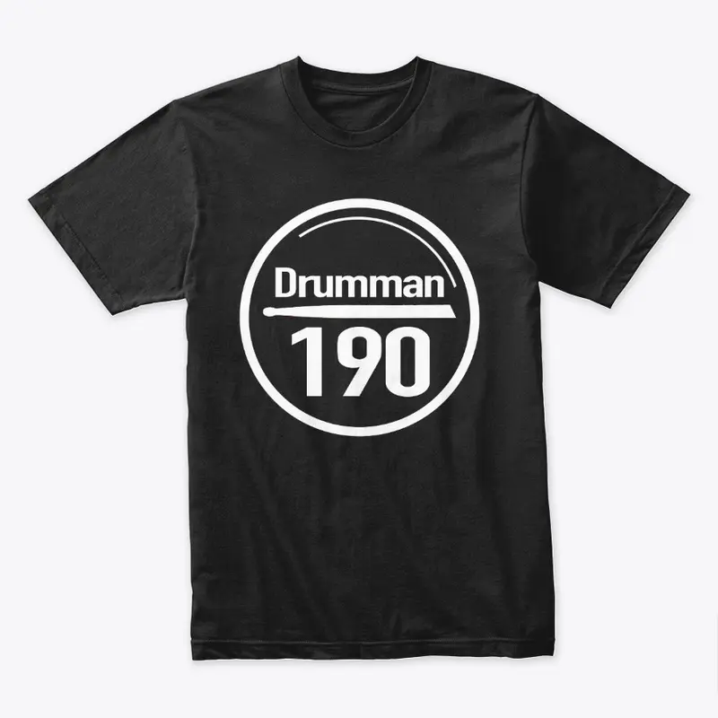 DM190 Stick Logo Premium Tee