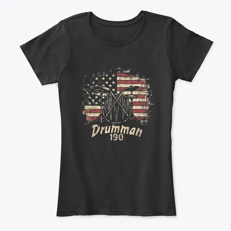 DM190 USA2 Women's Tee