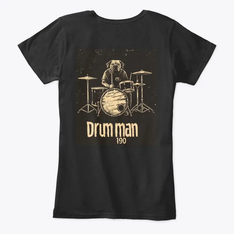 DM 190 - Drum Dawg 3 Women's Tee