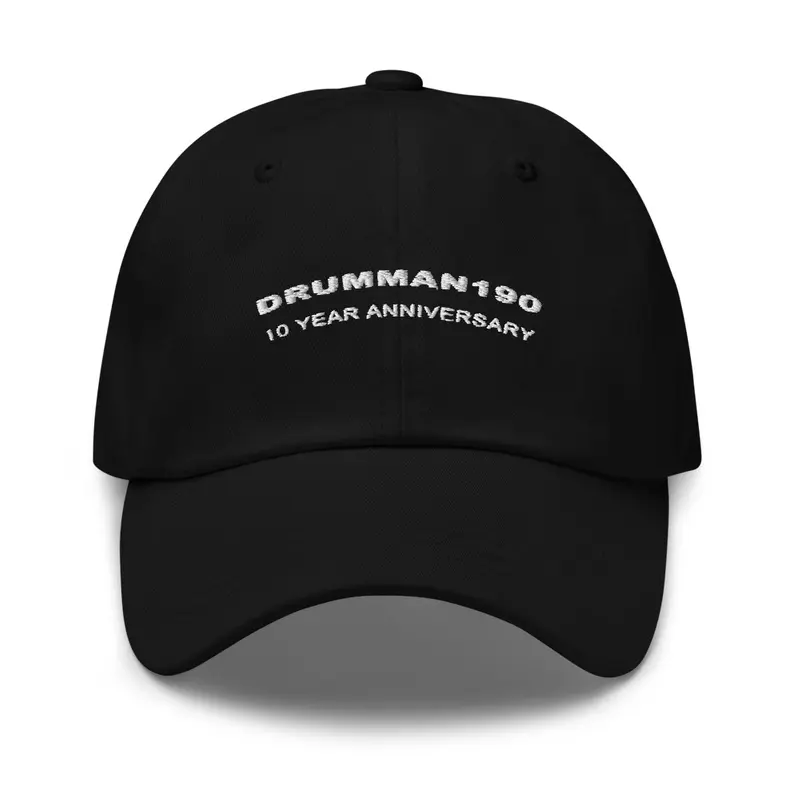 DM 190 - 10TH ANNIVERSARY DAD CAP