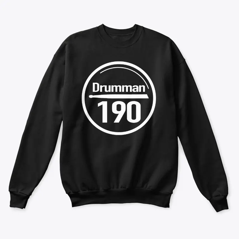 DM190 Stick Logo Crew Neck 