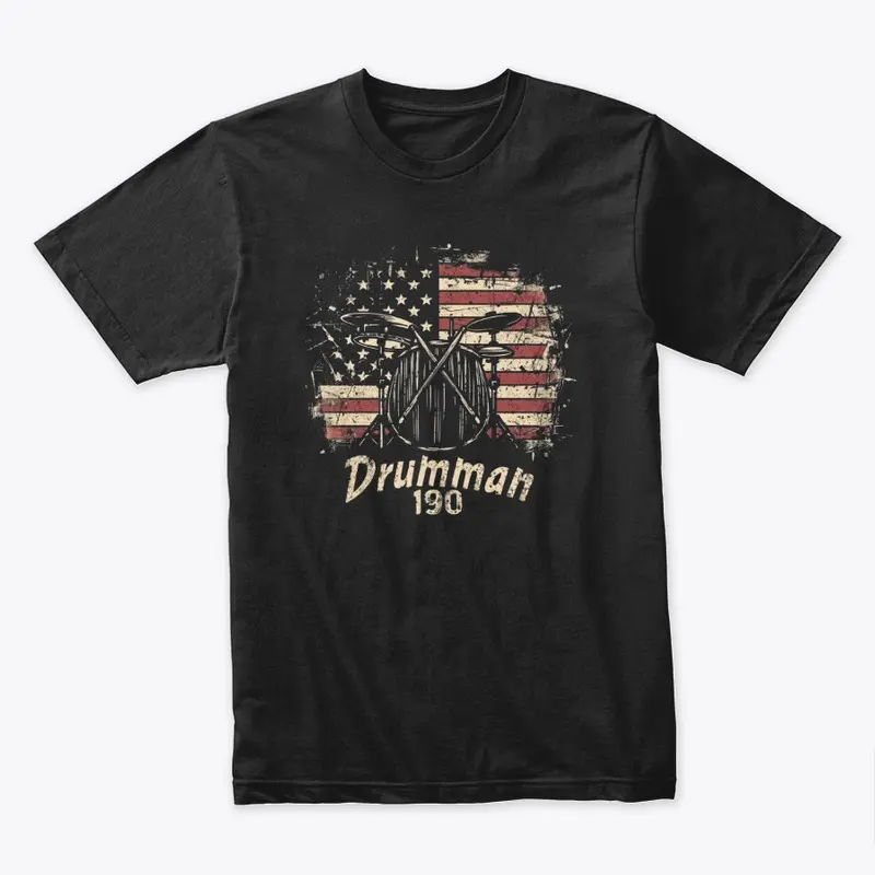 DM190 USA2 Premium Tee